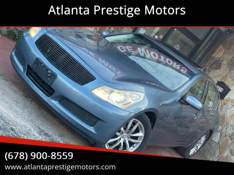 2008 Infiniti G35 for sale at Atlanta Prestige Motors in Decatur GA