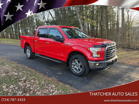 2016 Ford F-150 for sale at THATCHER AUTO SALES in Export PA