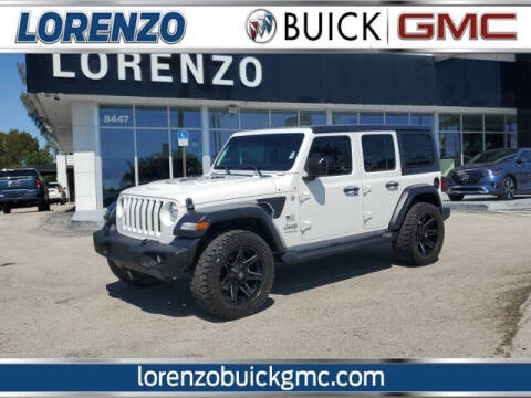 2020 Jeep Wrangler Unlimited for sale at Lorenzo Buick GMC in Miami FL