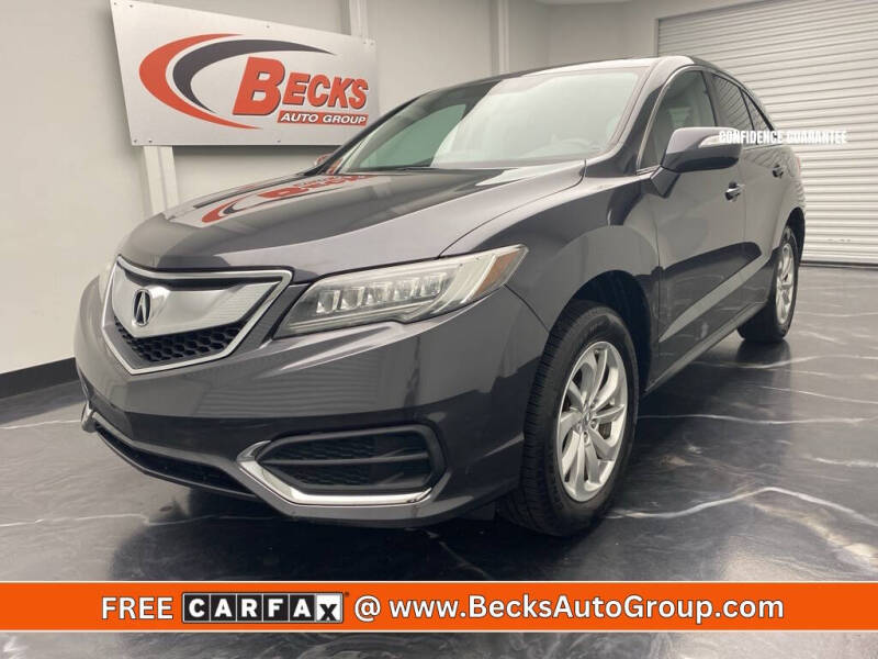2016 Acura RDX for sale at Becks Auto Group in Mason OH