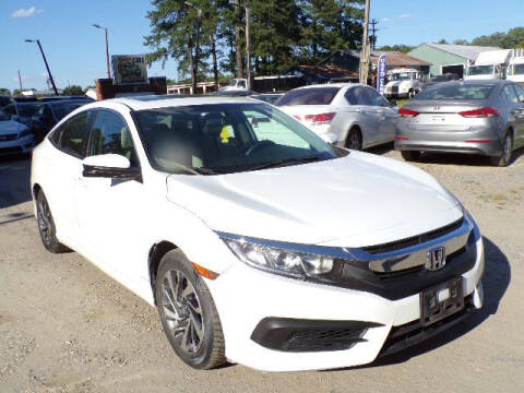 2016 Honda Civic for sale at Select Cars Of Thornburg in Fredericksburg VA