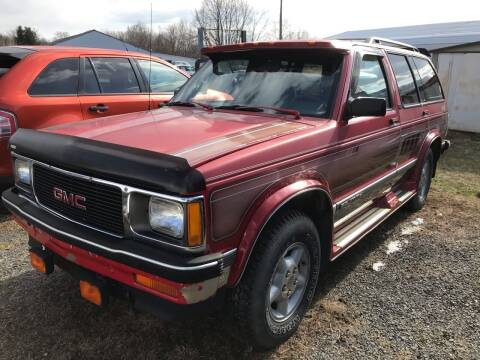 1991 GMC S-15 Jimmy for sale at Riverside Auto Sales in Saint Croix Falls WI