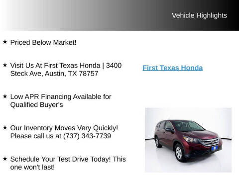 2012 Honda CR-V LX