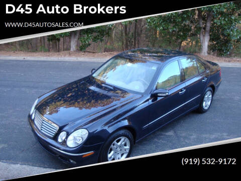 2003 Mercedes-Benz E-Class E 320