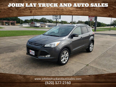 2016 Ford Escape for sale at John Lay Truck and Auto Sales in Independence KS