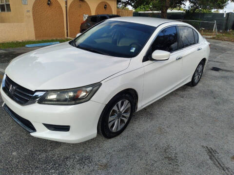 2014 Honda Accord for sale at P S AUTO ENTERPRISES INC in Miramar FL