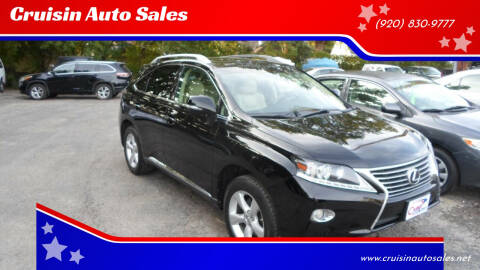 2013 Lexus RX 350 for sale at Cruisin Auto Sales in Appleton WI