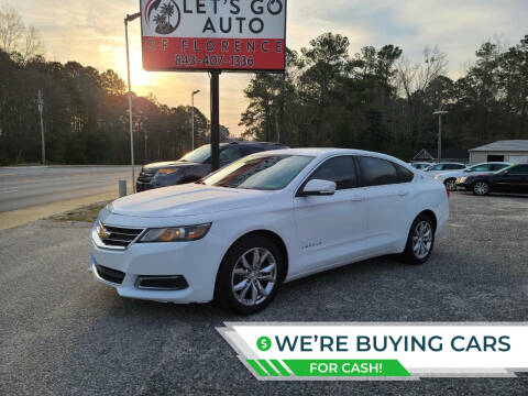 2016 Chevrolet Impala for sale at Let's Go Auto in Florence SC