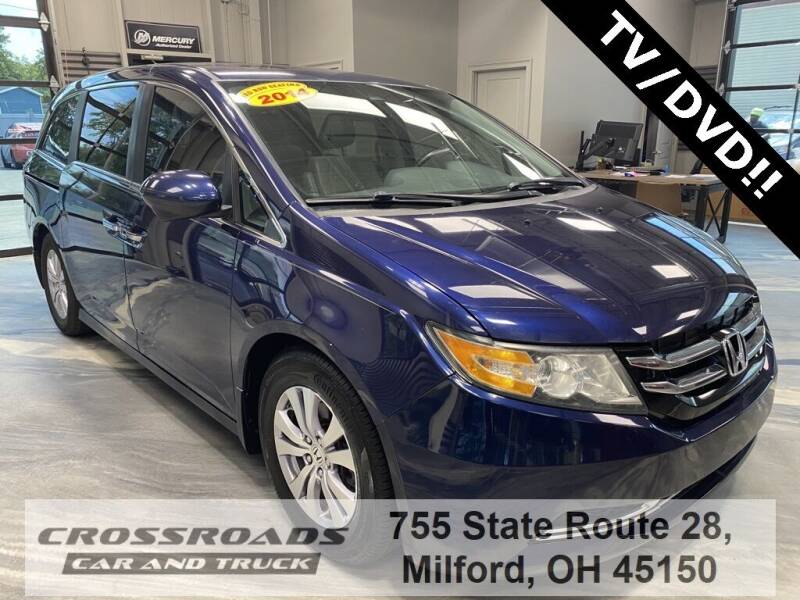 2014 Honda Odyssey for sale at Crossroads Car & Truck in Milford OH