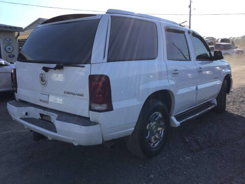 2002 Cadillac Escalade for sale at Troy's Auto Sales in Dornsife PA