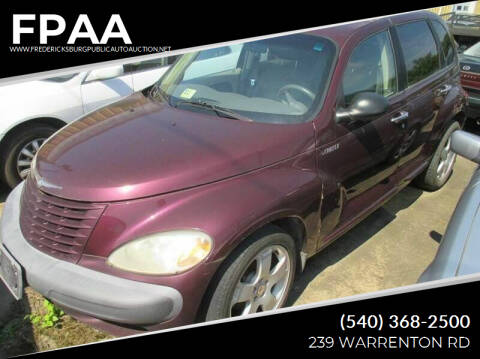 2001 Chrysler PT Cruiser for sale at FPAA in Fredericksburg VA