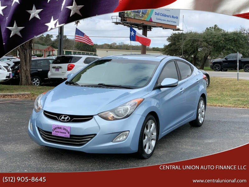 2011 Hyundai Elantra for sale at Central Union Auto Finance LLC in Austin TX
