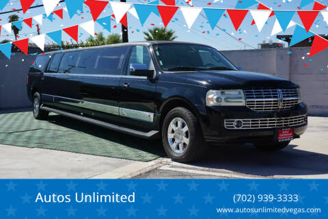 2008 Lincoln Navigator L for sale at Autos Unlimited in Las Vegas NV