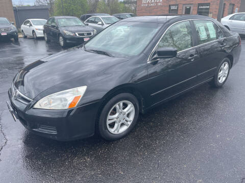 2007 Honda Accord for sale at Superior Used Cars Inc in Cuyahoga Falls OH