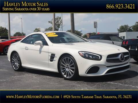 2019 Mercedes-Benz SL-Class for sale at Hawley Motor Sales in Sarasota FL