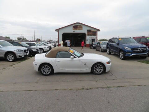 2004 BMW Z4 for sale at Jefferson St Motors in Waterloo IA