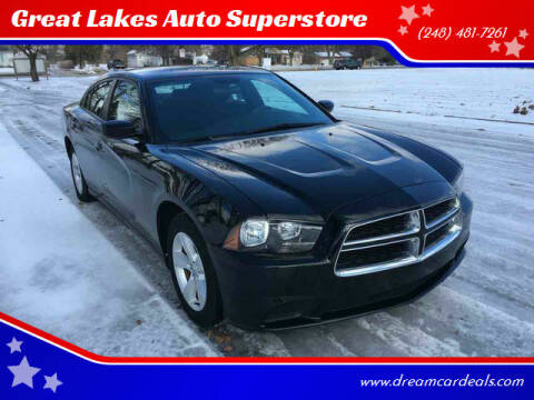 2014 Dodge Charger for sale at Great Lakes Auto Superstore in Waterford Township MI