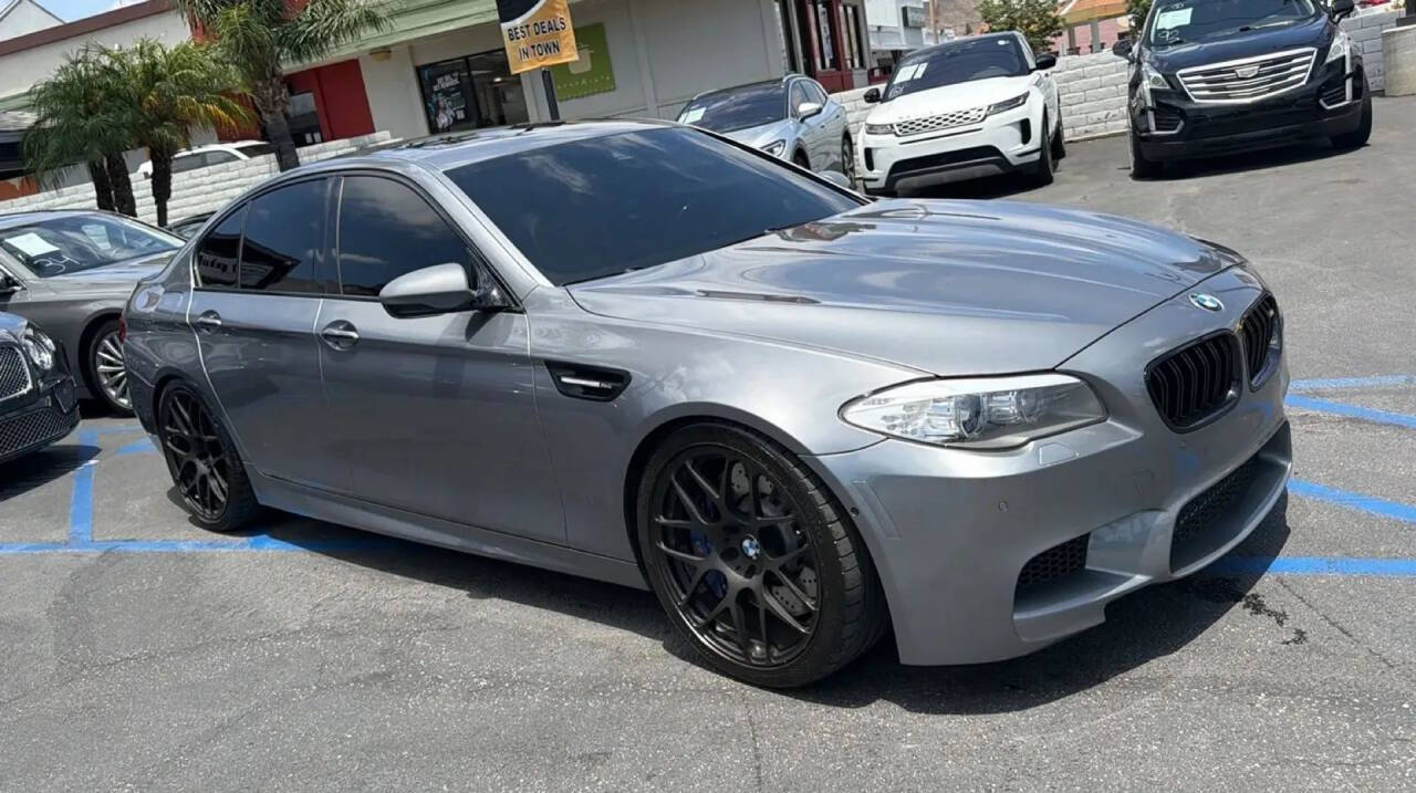 Silver 2013 BMW M5 Base 4dr Sedan 1