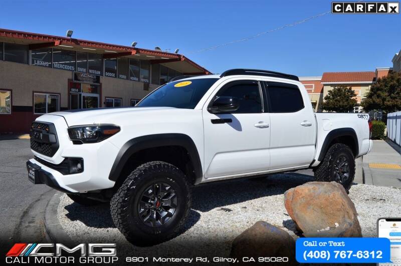 2018 Toyota Tacoma for sale at Cali Motor Group in Gilroy CA