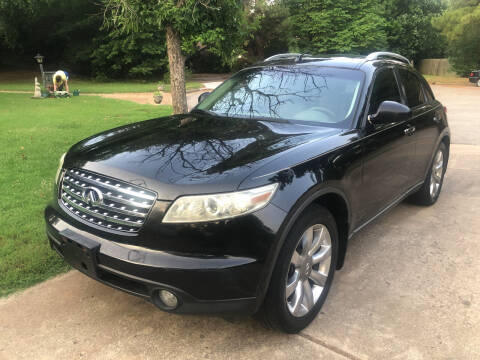 2004 Infiniti FX35 for sale at Finish Line Motors in Tulsa OK