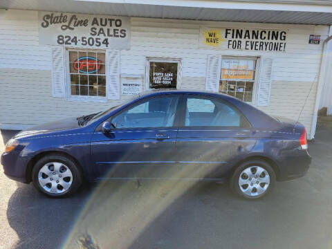 2009 Kia Spectra for sale at STATE LINE AUTO SALES in New Church VA