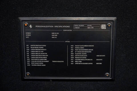 2016 Ferrari 488 GTB