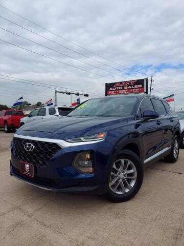 2019 Hyundai Santa Fe for sale at AMT AUTO SALES LLC in Houston TX