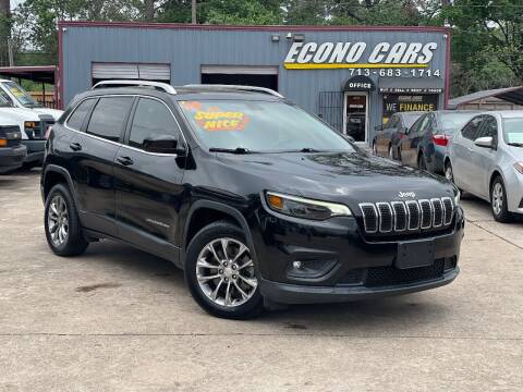 2019 Jeep Cherokee for sale at Econo Cars in Houston TX