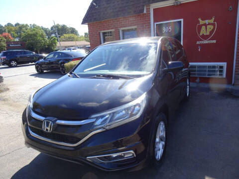 2015 Honda CR-V for sale at AP Automotive in Cary NC