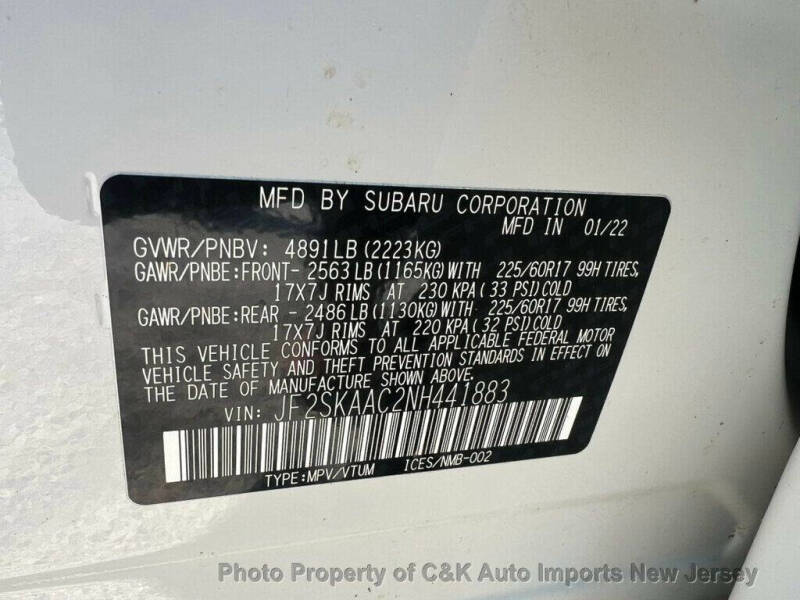 2022 Subaru Forester