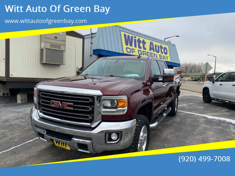 2016 GMC Sierra 2500HD for sale at Witt Auto Of Green Bay in Green Bay WI