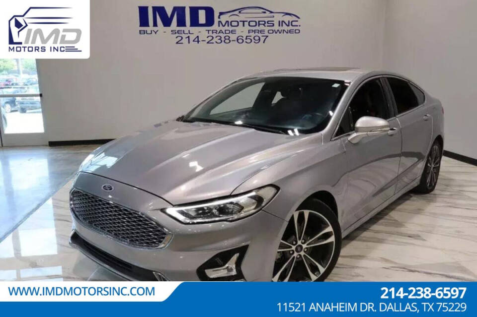 2020 Ford Fusion for sale at IMD MOTORS, INC in Dallas, TX