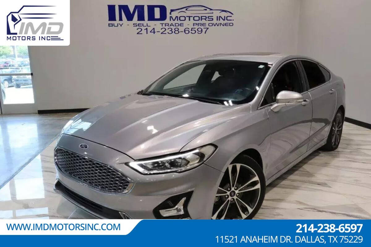 2020 Ford Fusion for sale at IMD MOTORS, INC in Dallas, TX