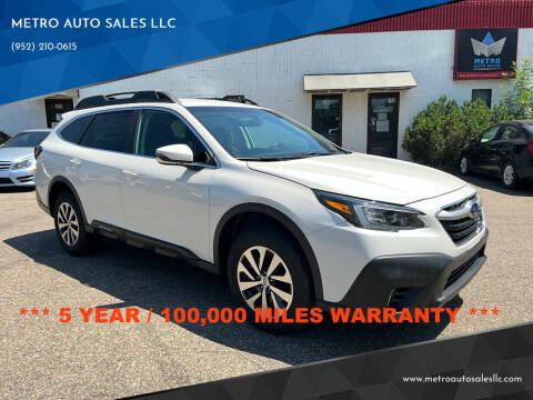 2020 Subaru Outback for sale at METRO AUTO SALES LLC in Lino Lakes MN