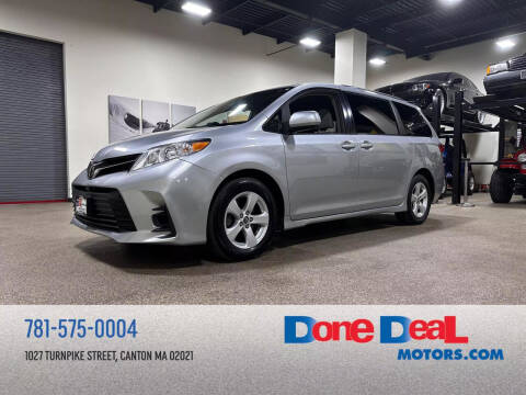 2019 Toyota Sienna for sale at DONE DEAL MOTORS in Canton MA