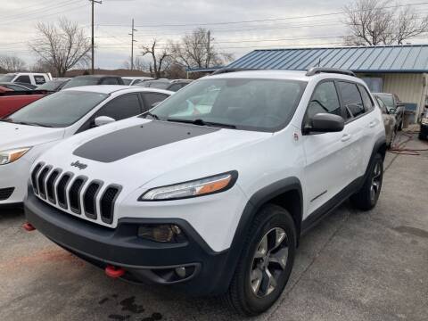 2016 Jeep Cherokee for sale at A & G Auto Sales in Lawton OK