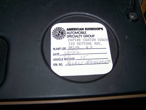 1982 Cadillac Eldorado