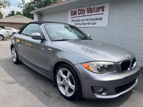 2012 BMW 1 Series for sale at Oak City Motors in Garner NC