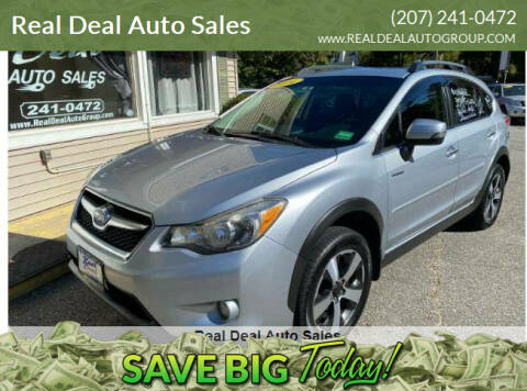 2014 Subaru XV Crosstrek for sale at Real Deal Auto Sales in Auburn ME
