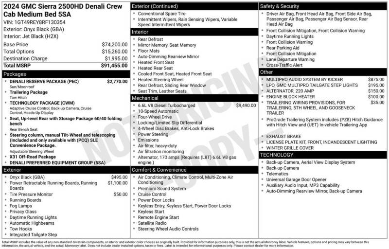 2024 GMC Sierra 2500HD
