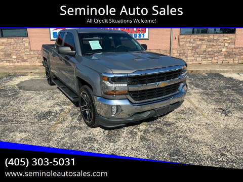 2017 Chevrolet Silverado 1500 for sale at Seminole Auto Sales in Seminole OK