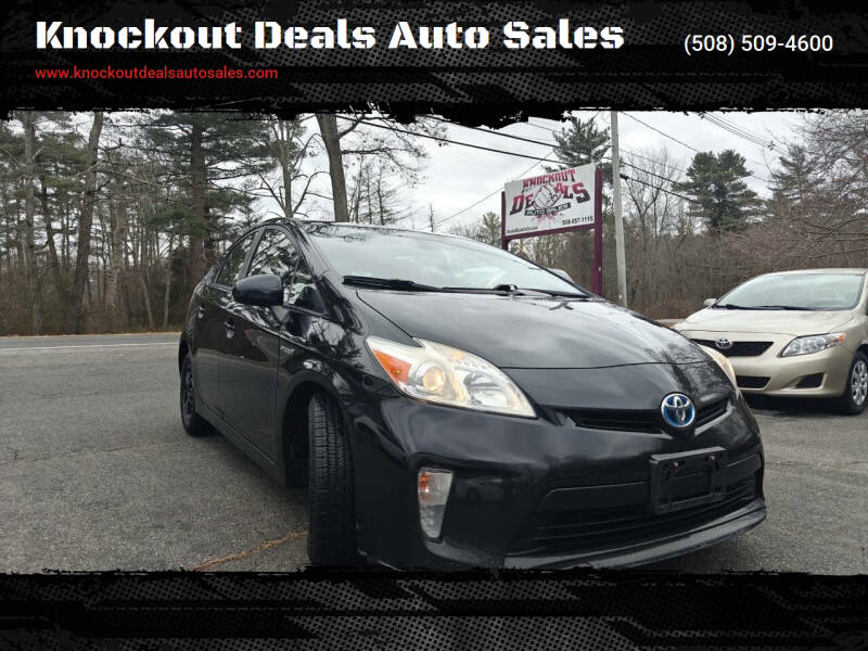 2015 Toyota Prius for sale at Knockout Deals Auto Sales in West Bridgewater MA