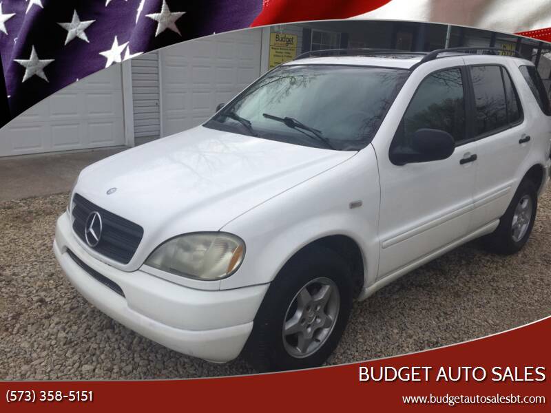 1998 Mercedes-Benz M-Class for sale at Budget Auto Sales in Bonne Terre MO