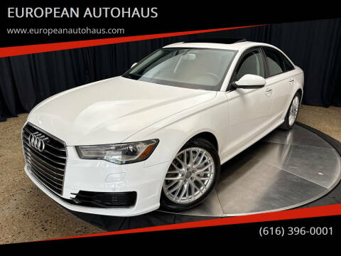 2016 Audi A6 for sale at EUROPEAN AUTOHAUS in Holland MI