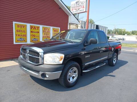 2008 Dodge Ram Pickup 1500 for sale at Mack's Autoworld in Toledo OH