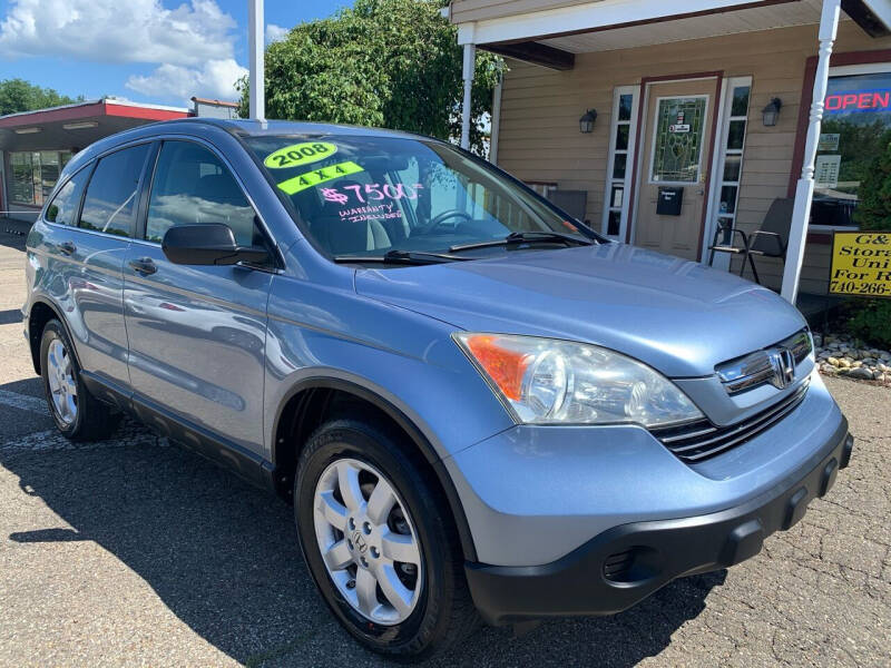 2008 Honda CR-V for sale at G & G Auto Sales in Steubenville OH