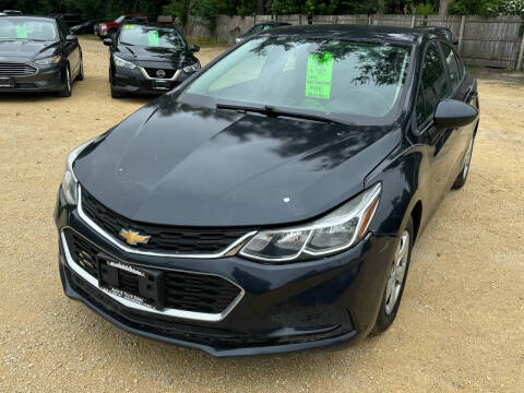 2016 Chevrolet Cruze for sale at Northwoods Auto & Truck Sales in Machesney Park IL