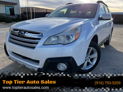 2013 Subaru Outback for sale at Top Tier Auto Sales in Sacramento CA