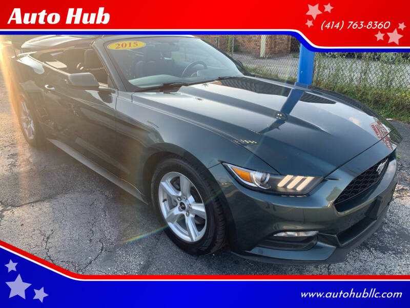 2015 Ford Mustang for sale at Auto Hub in Greenfield WI