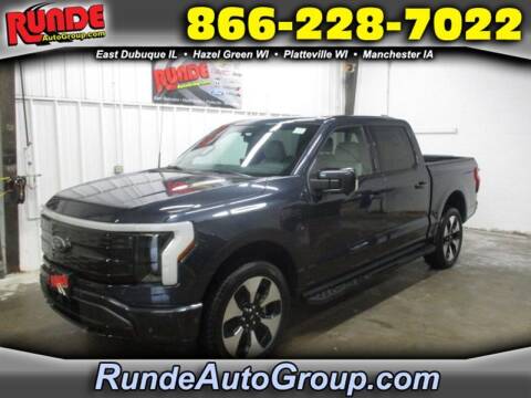 2022 Ford F-150 Lightning for sale at Runde PreDriven in Hazel Green WI